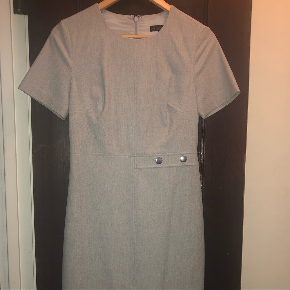 Banana Republic Midi Suit Dress